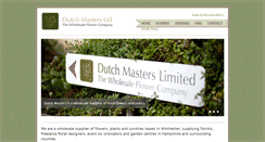 Desktop Screenshot of dutchmastersltd.co.uk